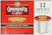 Community Coffee Golden Caramel Flavored Medium Roast Single Serve K-Cup Compatible Coffee Pods, Box of 12 Pods (Pack of 3)