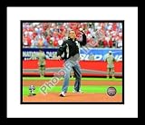 Barack Obama MLB Framed 8x10 Photograph 2009 All Star Game First Pitch