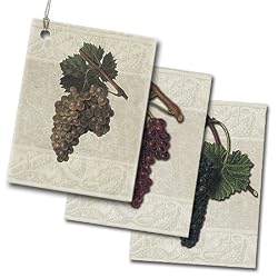 Vintage Grapes - Assorted Wine / Gift Tags (set of 6)