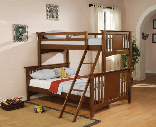 Union Square Dark Cherry Bunk Bed
