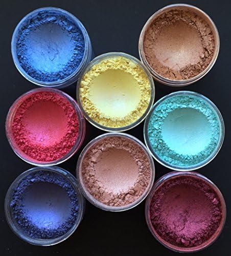 Cosmetic Grade Mineral Mica for DIY Mineral Makeup Eyeshadow Soap Makings