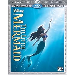 The Little Mermaid (Three-Disc Diamond Edition) (Blu-ray 3D / Blu-ray / DVD + Digital Copy + Music)