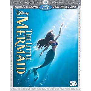 The Little Mermaid (Three-Disc Diamond Edition) (Blu-ray 3D / Blu-ray / DVD + Digital Copy