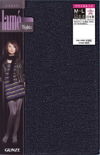 [Tuche Color ] クリスタルラメタイツ70デニール