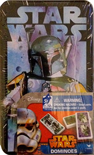 Star Wars By Disney Boba Fett Domino Tin Set Box