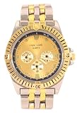 Parklane PLCMB01/B Gents Champagne Dial Two Tone Bracelet Watch with Chronograph effect on Dial