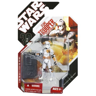 Star Wars Saga 2008 30th Anniversary Wave 2 Action Figure 7th Legion Clone Trooper