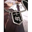 BLEACH: Toushiro Hitsugaya Squad 10 Silver Necklace + Pin ~ Bleach