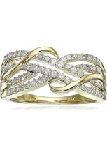 10k Yellow Gold Diamond Ring (1/3 cttw, H-I Color, I1-I2 Clarity)