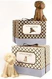 Chocolate Labrador Decorative Soap with Gift Box