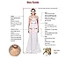 Tideclothes Long Beads Prom Dress Tulle Cap Sleeves Evening Dress