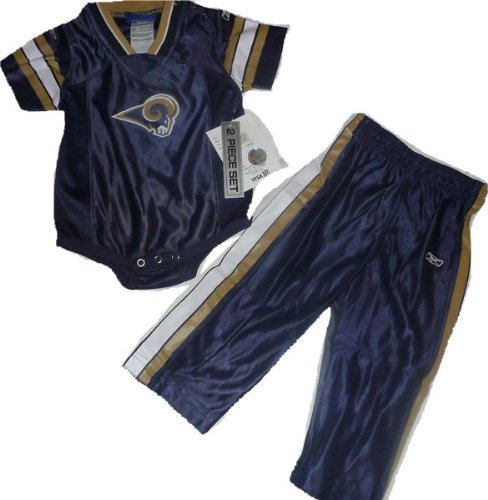 St Louis Rams Baby Infant Onesie / Jersey & Pants Set 18 Months 2 Piece