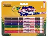 Eigenschaften Crayola 5083516 / Crayola 5083516 - Filzst. Fineliner radierb, 6 Stück