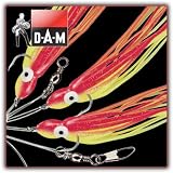 DAM OCTOPUS-VORFACH GELBGLITTER 5/0