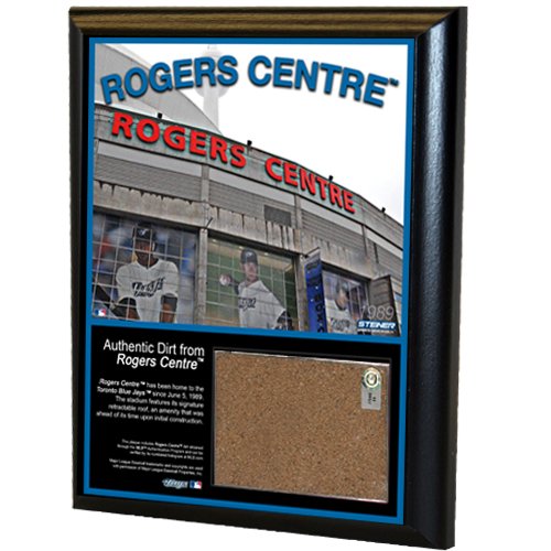 MLB Toronto Blue Jays Rogers Centre 8x10-Inch Game Used Dirt Plaque Photomint