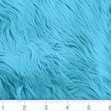 Faux Fur Luxury Shag Turquoise