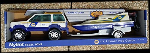 1994 Nylint Power Prop Combo 4x4 Ford Explorer & Working Mercury Power Boat Mint In Box