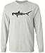 Koloa Surf Shark Logo Long Sleeve Heavy Cotton T-Shirts in Regular, Big & Tall