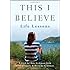 This I Believe: Life Lessons