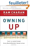 Owning Up: The 14 Questions Every Board Member Needs to Ask