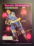Red Berenson St. Louis Blues Autographed April 7, 1969 Sports Illustrated Magazine