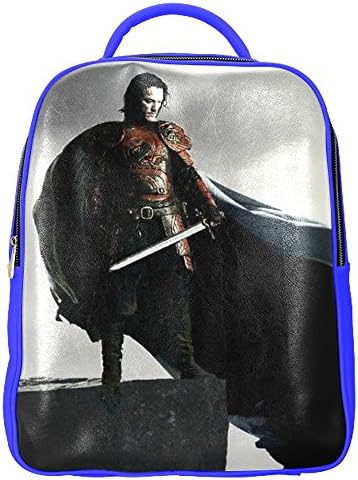 Seallm Unisex Dracula Untold Design Blue Shoulders Backpack