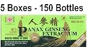 GHTC Premium 22 Year Old Red Panax Ginseng Extract (Extra Strength) Value Pack - 5 x30 Bottles (5x10.5 Oz)