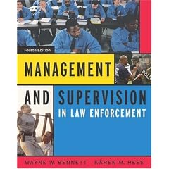 Management and Supervision in Law Enforcement (with InfoTrac)