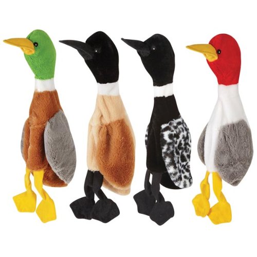 See Grriggles Wild Bird Unstuffies Dog Toy LG Duck