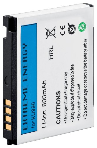 1aTTack  Ersatzakku f&uuml;r LG KM900/KU990 800 mAh Preisvergleich