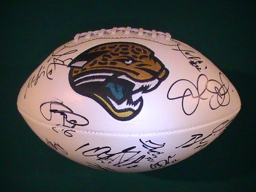 2011 Jacksonville Jaguars Team Signed Autographed Full Size Football Maurice Jones Drew,Gabbert, Blaine, Coa + Hologram
