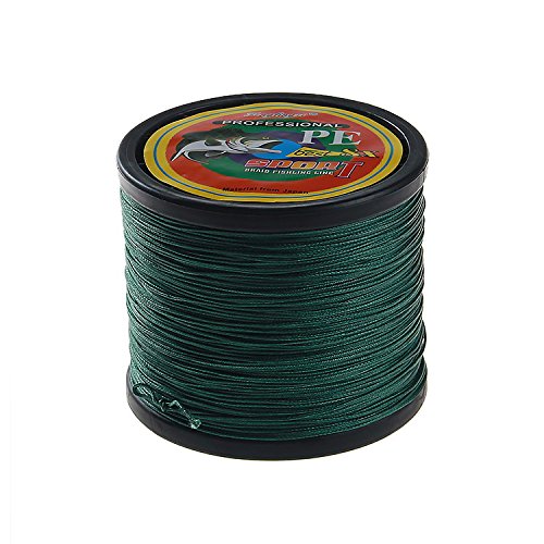 Feng Ling Zi 300m Green 150lb 0.60mm 8 Strands Braided Fishing Line