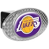 NBA Los Angeles Lakers Metal Diamond Plate Trailer Hitch Cover