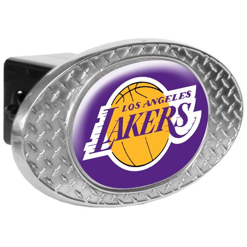NBA Los Angeles Lakers Metal Diamond Plate Trailer Hitch Cover