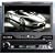 In Dash Car DVD CD USB MP3 MP4 Player With Bluetooth and Build-In 7" TFT Touch Screen Motorized Screen face off Panel