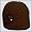 Brown fleece with black trim