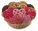 Fancy Hearts Cookie Basket