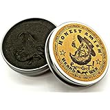 Honest Amish Extra Grit Beard Wax - Natural and Organic - Hair Paste and Hair Control Wax - 2 ounce