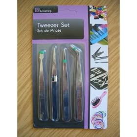 Precision TWEEZERS Set 4 Personal Care Craft Hobbies