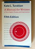 A Manual for Writers of Term Papers, Theses, and Dissertations