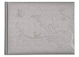 Pierre Belvedere Love Birds Guest Book, Padded Cover, Champagne (987930)