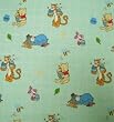 SheetWorld Fitted Oval Crib Sheet (Stokke Sleepi) - Pooh Green Check - Made In USA