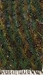 "Goddess, Green" 20" X 66" Heavyweight Rayon Half Sarong
