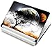 Meffort Inc 15 15.6 Inch Laptop Notebook Skin Sticker Cover Art Decal (Included 2 Wrist pad) - Safari Scenery