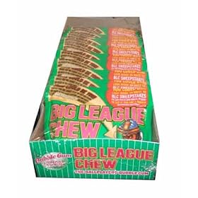 Big League Chew Watermleon Flavored Bubble Gum