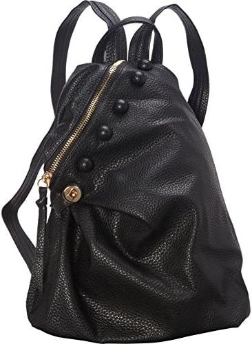 SW Global Emilia Backpack Handbag (Black)