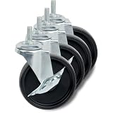Honey-Can-Do SHF-01939 4-Inch Casters for Shelving System