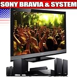 Sony BRAVIA EX 700 Series 40-Inch LCD TV, Black + Sony BDV-E570 Blu-ray Disc Player Home Entertainment System, Black