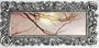 8��3 Panoramic Frame w/Roses Border
