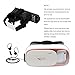 3D VR Box (88203A), Virtual Reality Glasses Headset for iPhone7/6s/6 Plus Samsung Galaxy s6 Edge+ and Other 3.5